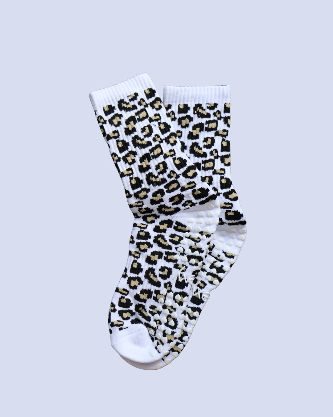 Animal Print Grip Socks