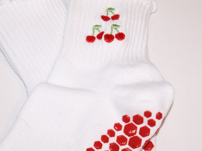 Cherry Grip Socks
