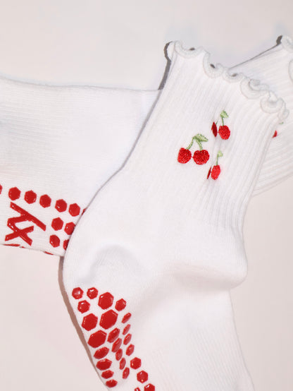 Cherry Grip Socks